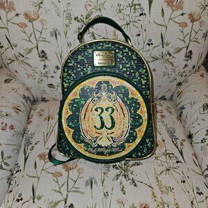 Disney Club 33 Emerald Anniversary Loungefly Backpack